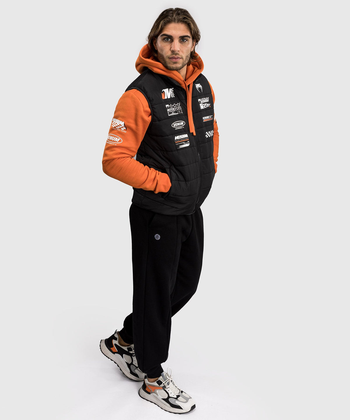 Venum Motorsports Chaqueta Acolchada - Negro Profundo