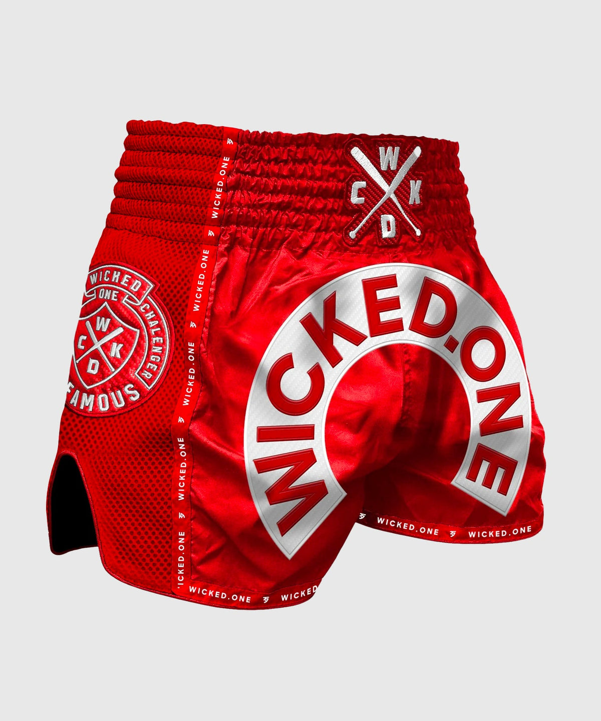 Wicked One Herd Muay Thai Shorts - Rot