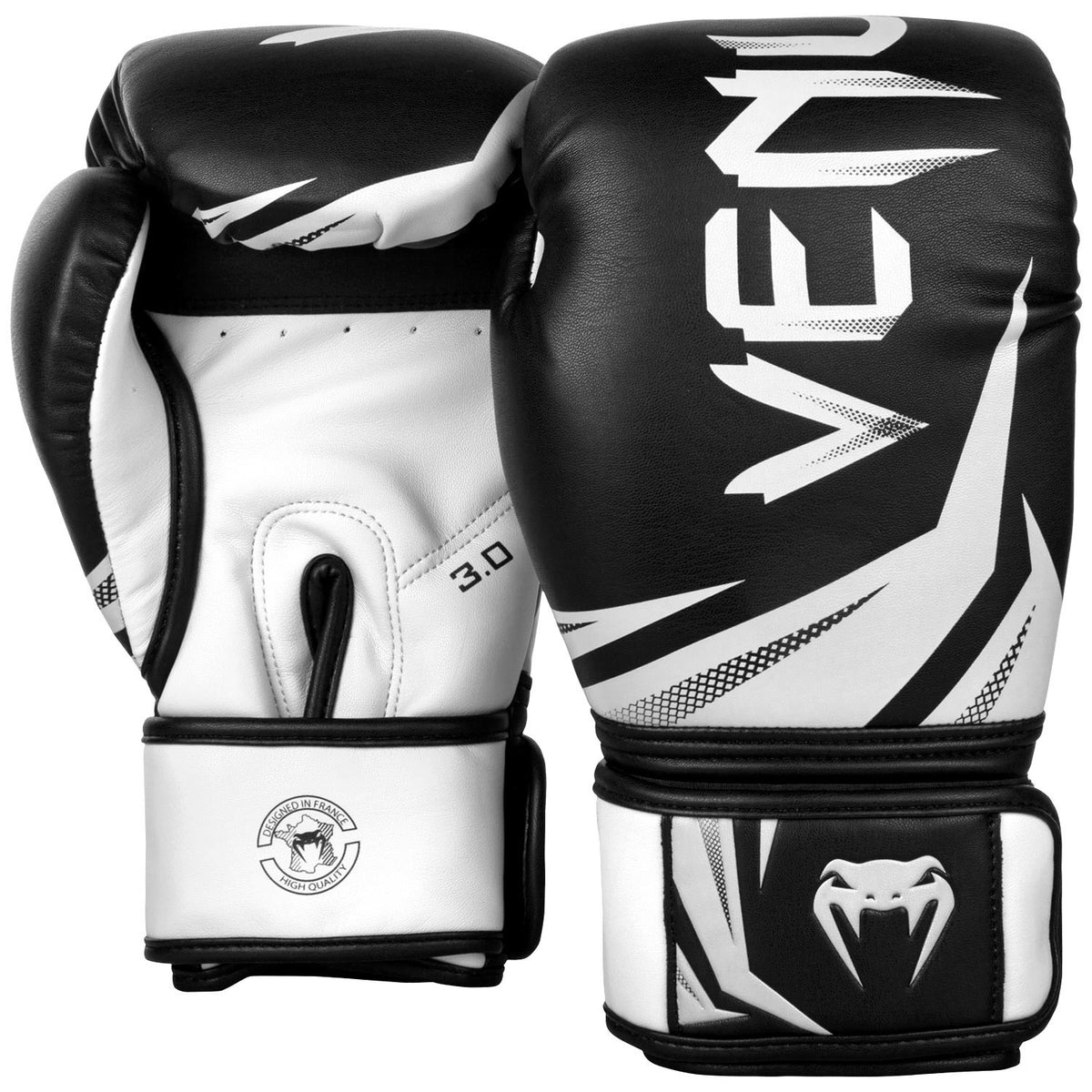 Gants de boxe Venum Challenger 3.0 – Noir/Blanc