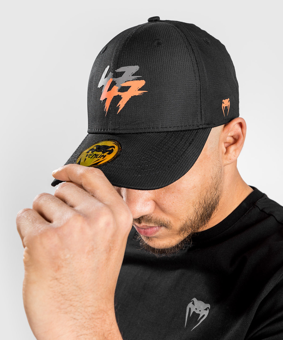 Venum S47 Cap - Schwarz/Orange