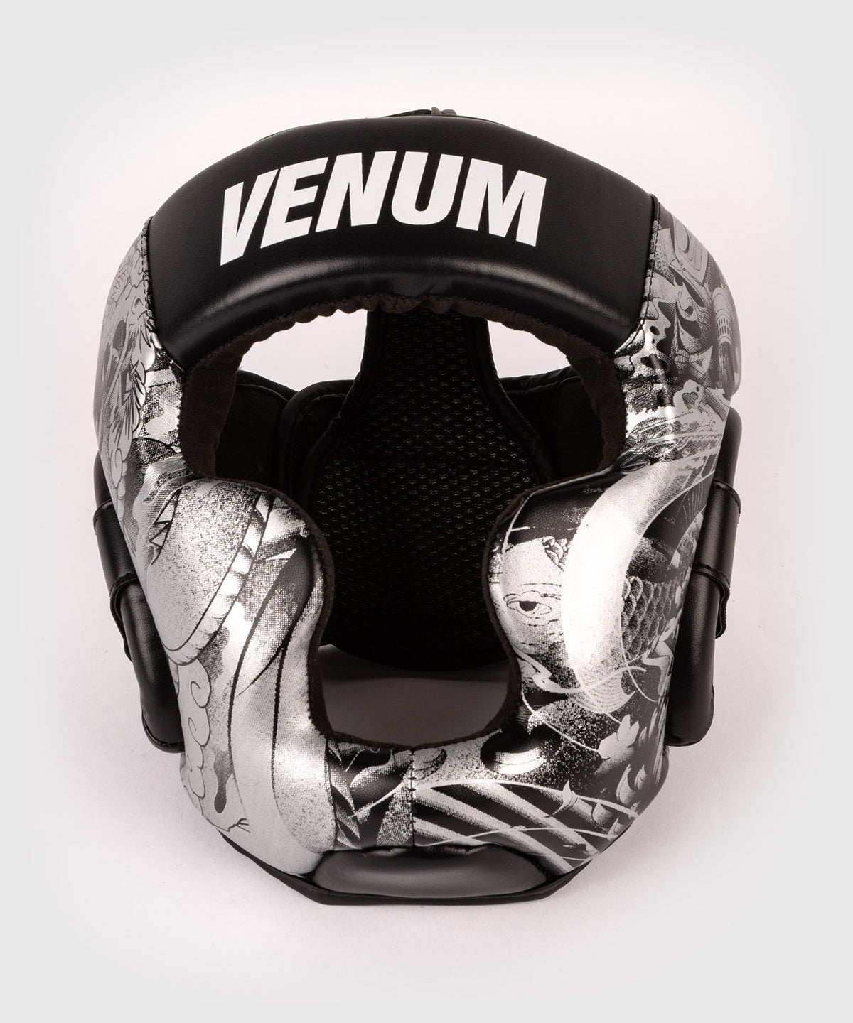 Venum YKZ21 Boxing Helmet - Child - Black/White