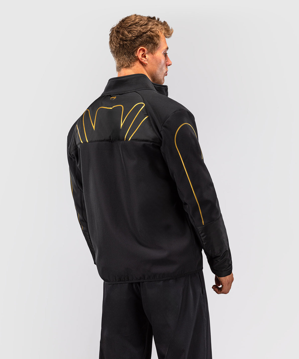 Venum Paddock Softshelljacke - Schwarz/Gold