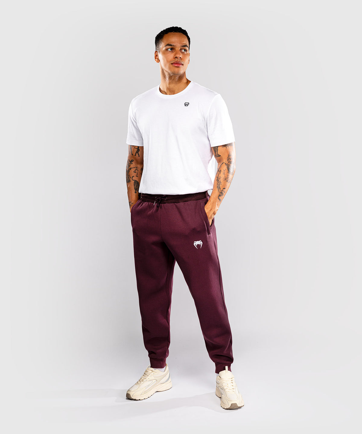 Pantalon de Jogging Venum Attack Fleece & Weave - Bordeaux