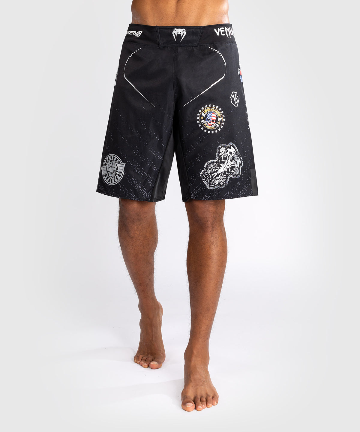 Venum x TEKKEN 8 - Paul Phoenix Pantalones de Lucha - Negro