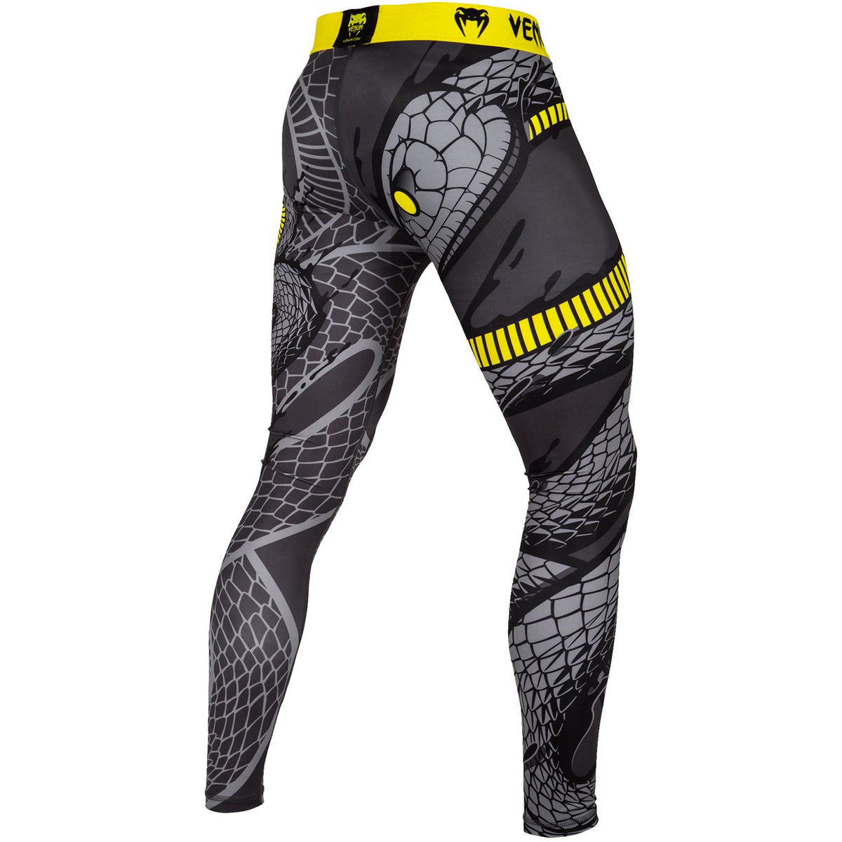 Venum Snaker Compression Tights - Nero/Giallo