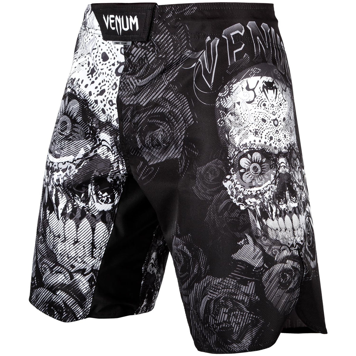 Fightshort Venum Santa Muerte 3.0 - Black/White