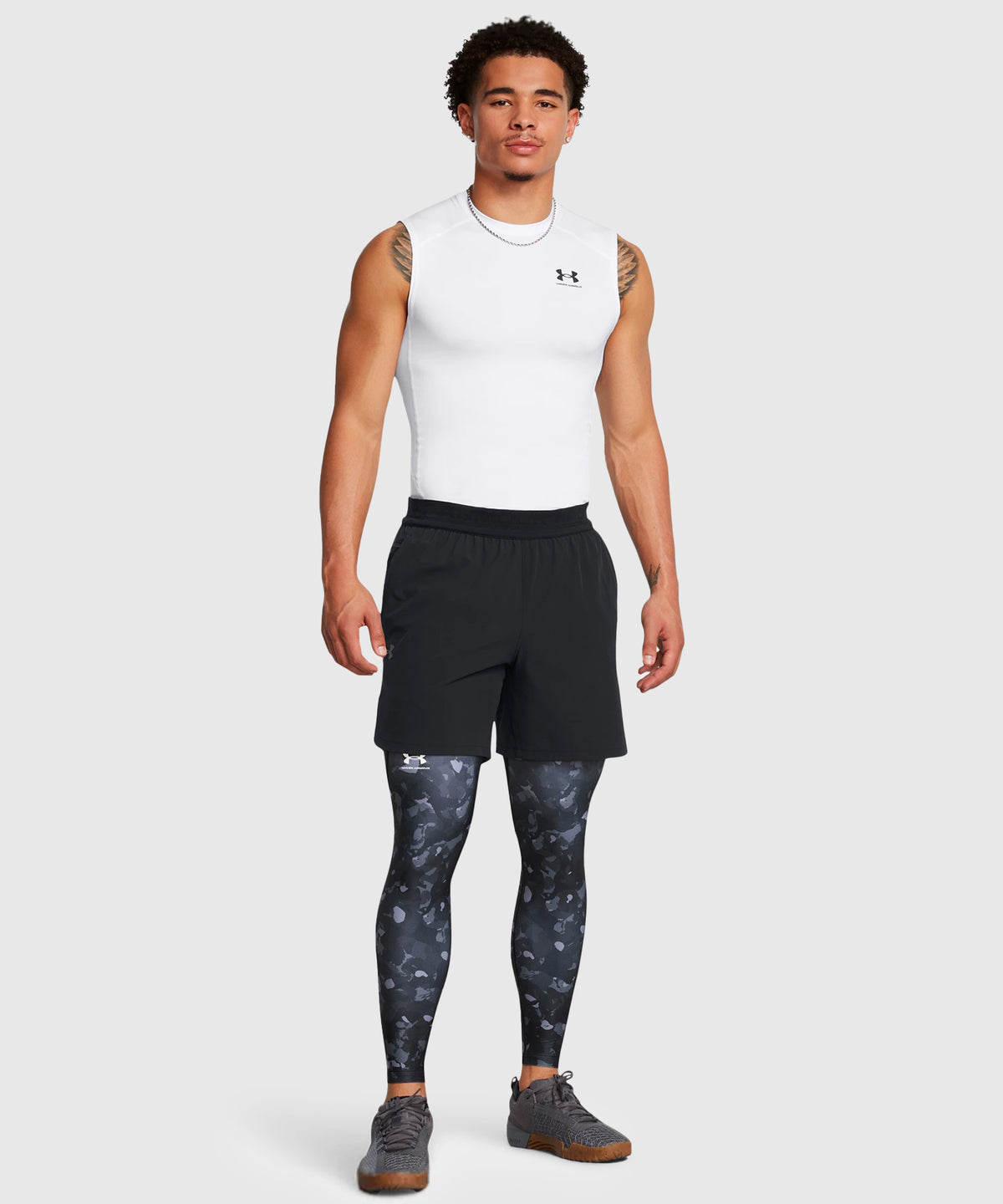 Under Armour Heatgear Kompressionshose – Schwarz/Camo