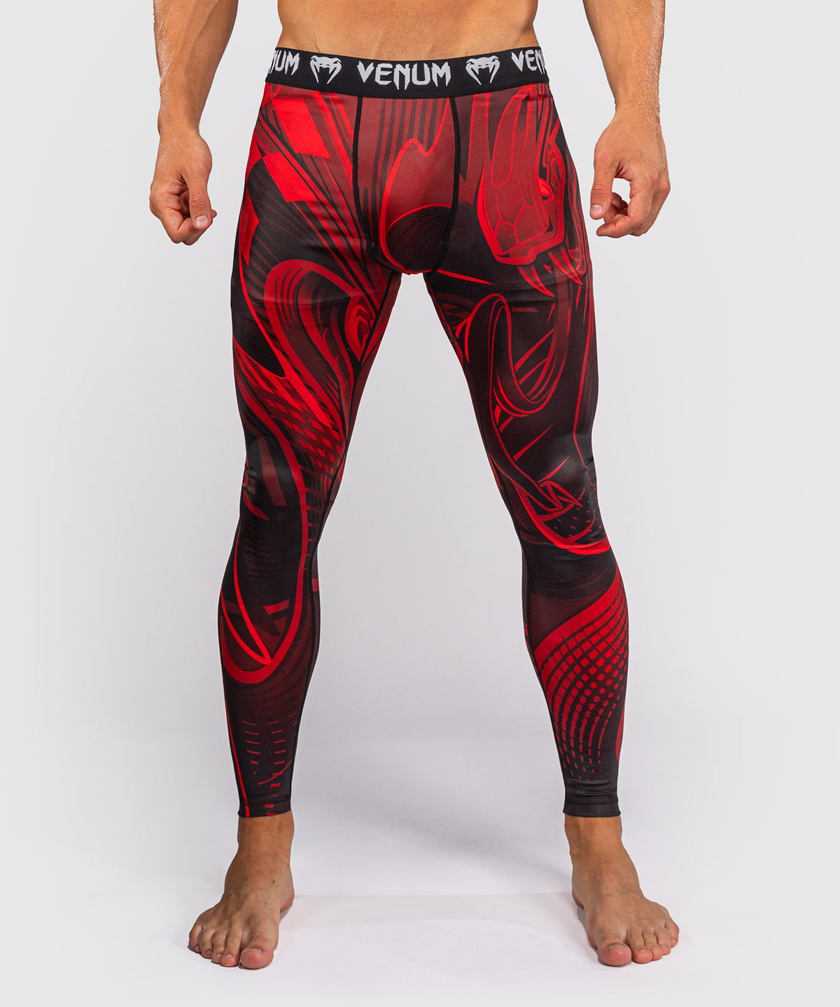 Venum Crimson Viper 2.0 Spats - Black/Red