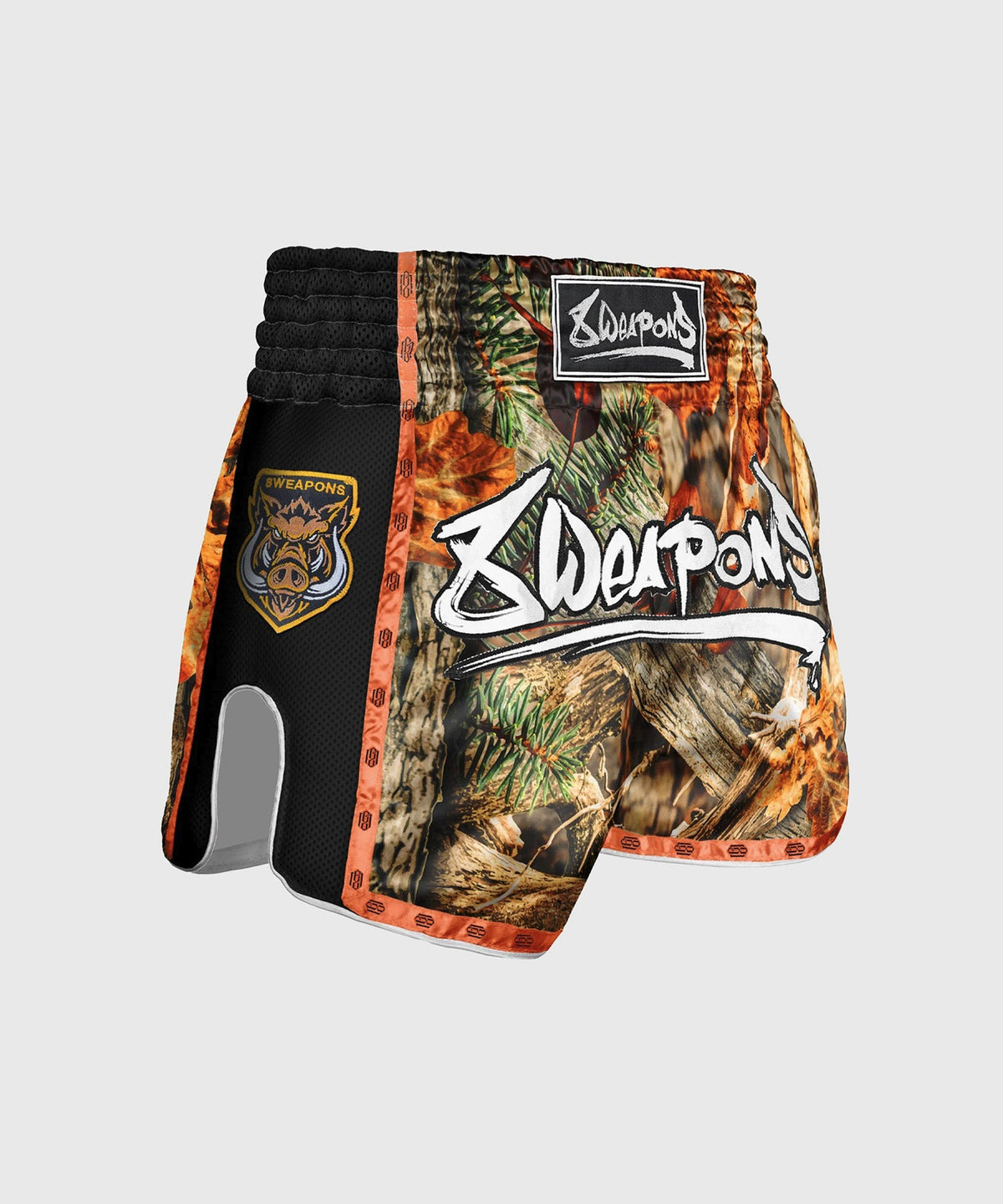 8 Weapons Hunter Automne Muay Thai Shorts - Camo