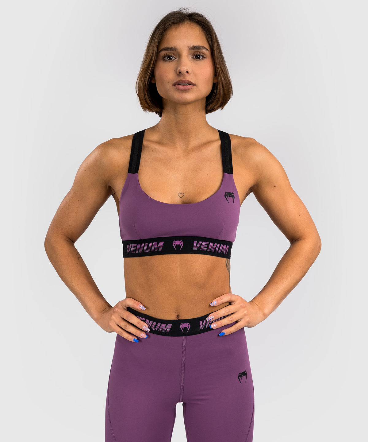 Venum Elevate Reggiseno sportivo da donna - Dusky Orchid