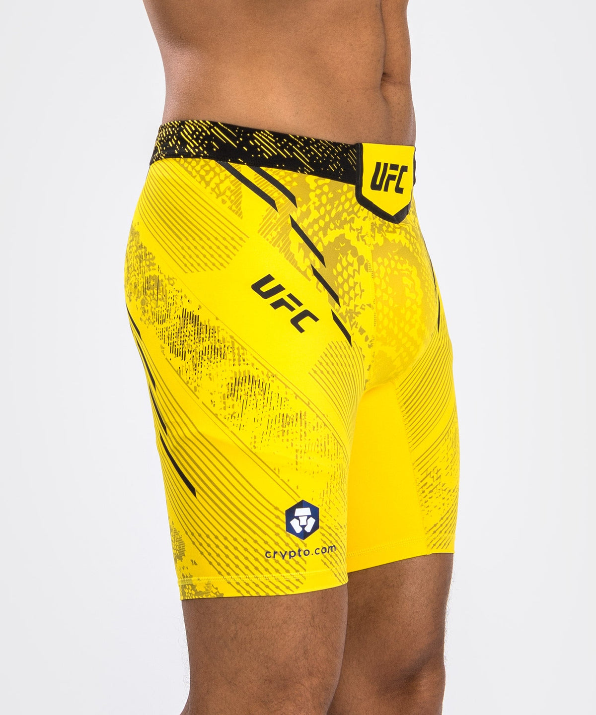UFC Adrenaline by Venum Authentic Fight Night Herren Kompressionsshorts - Gelb