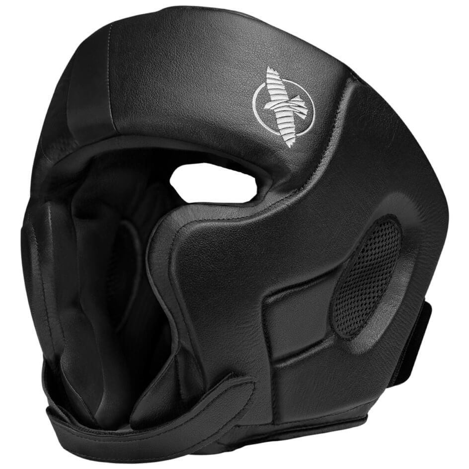 Hayabusa T3 Casco de Boxeo sin Mentonera – Negro