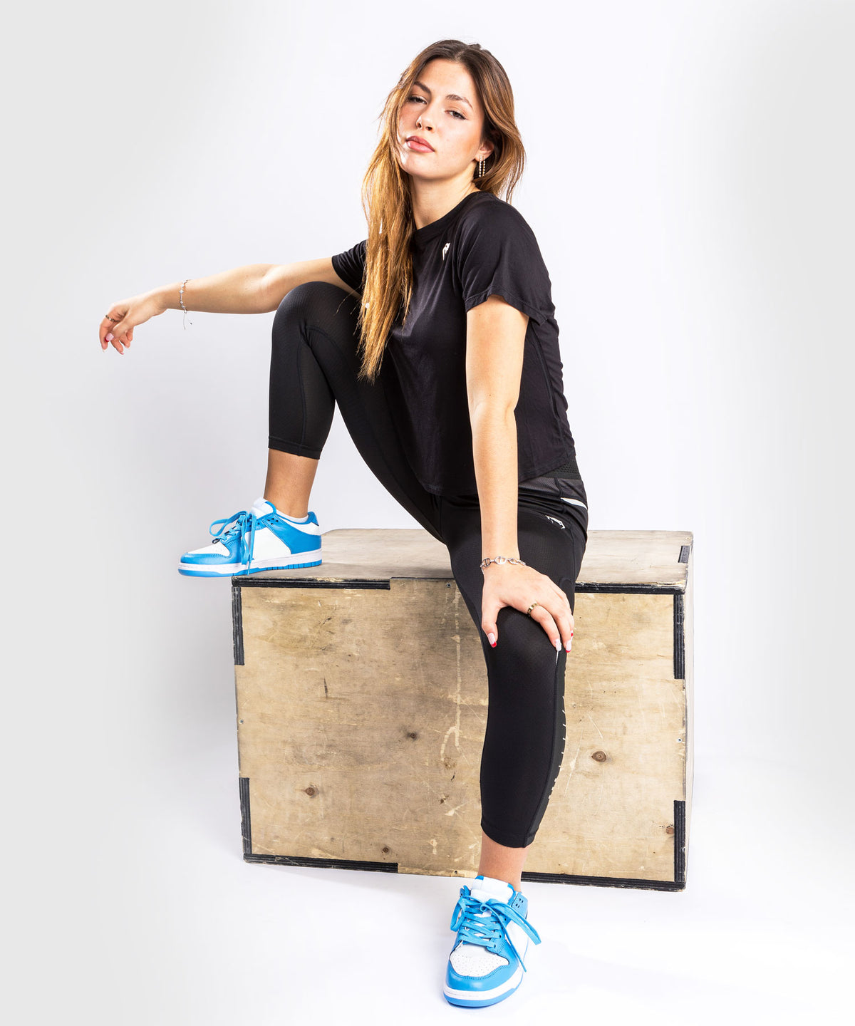 T-Shirt Venum Glow - Da donna - Nero