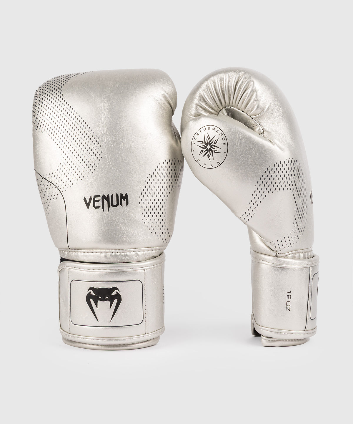 Venum Impact Nexus Boxing Gloves - Silver/Black