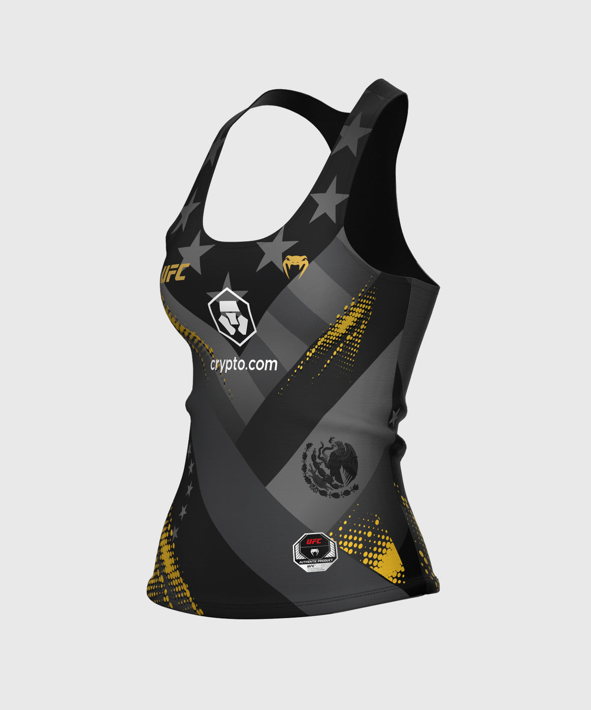 UFC by Venum Julianna Peña Reggiseno sportivo lungo da donna - Nero