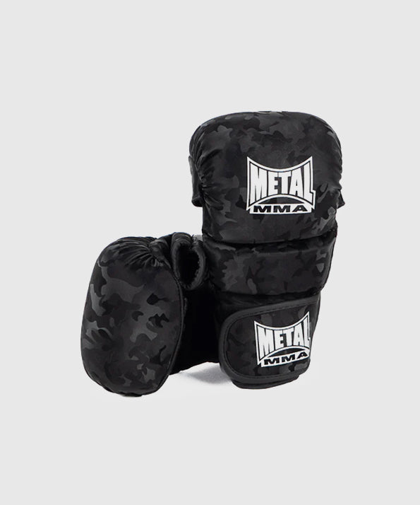 Metal Boxe The Shell MMA Sparring Gloves - Black/Camo