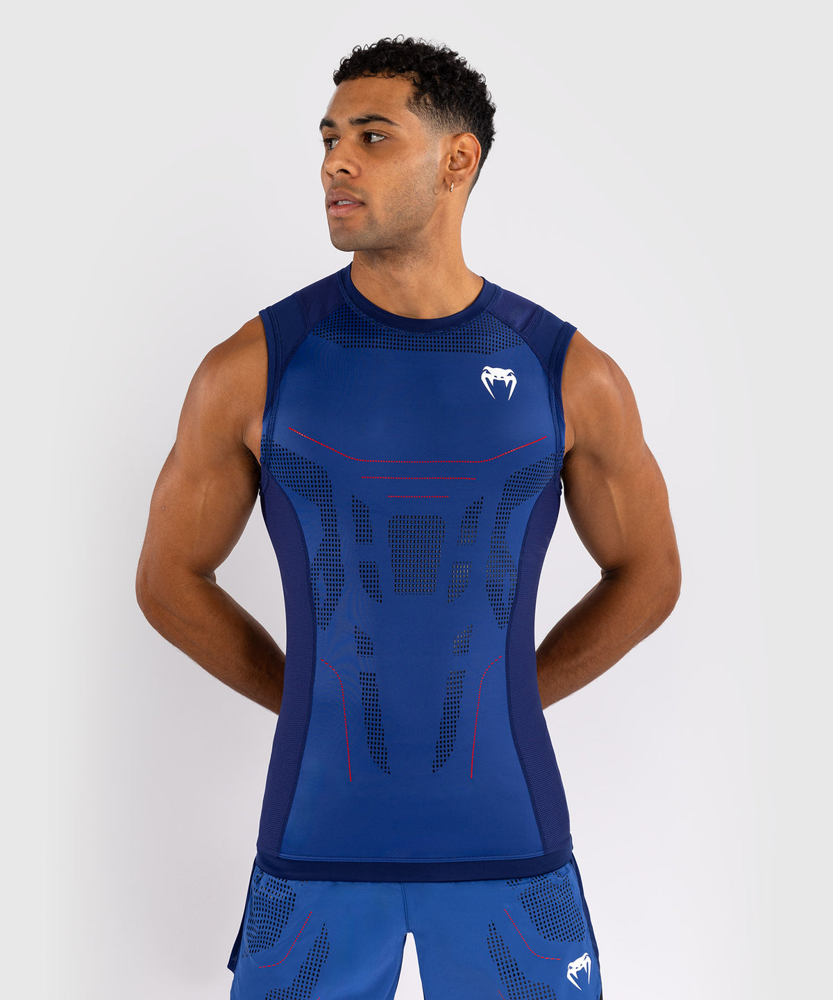 Venum Technical 3.0 Camiseta Sin Mangas Rashguard - Azul Noche