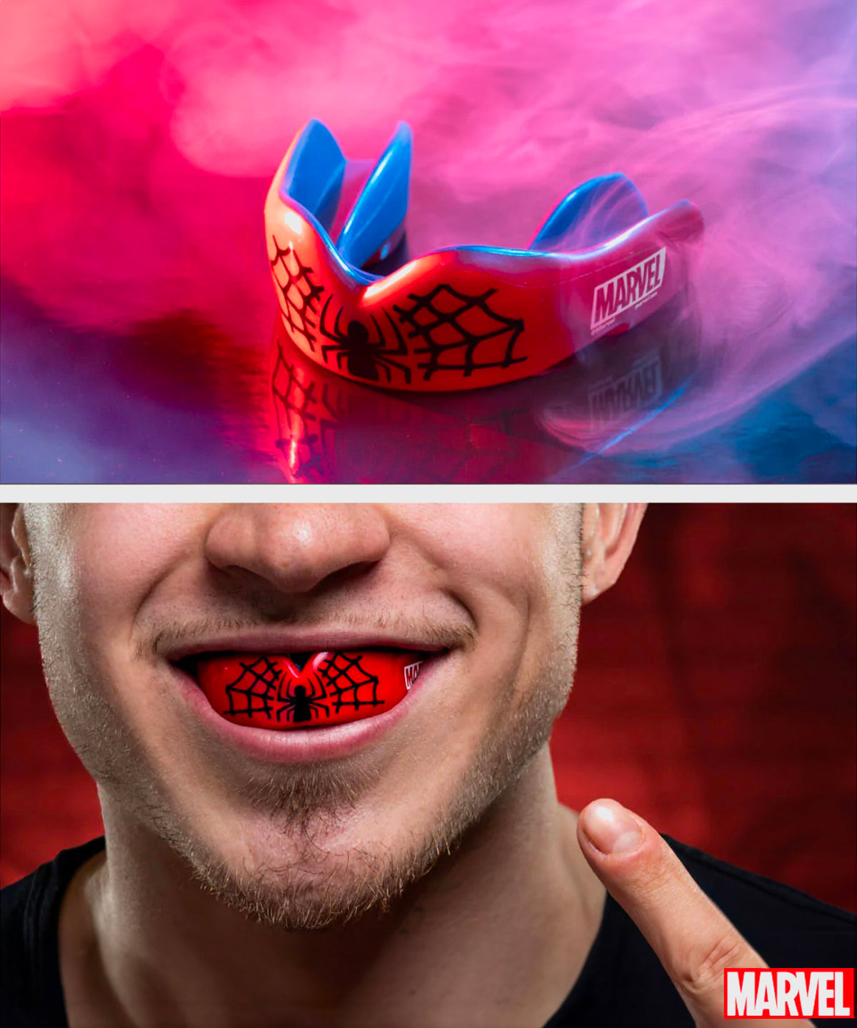 Protège-Dents Safejawz Marvel - Spider-Man - Rouge