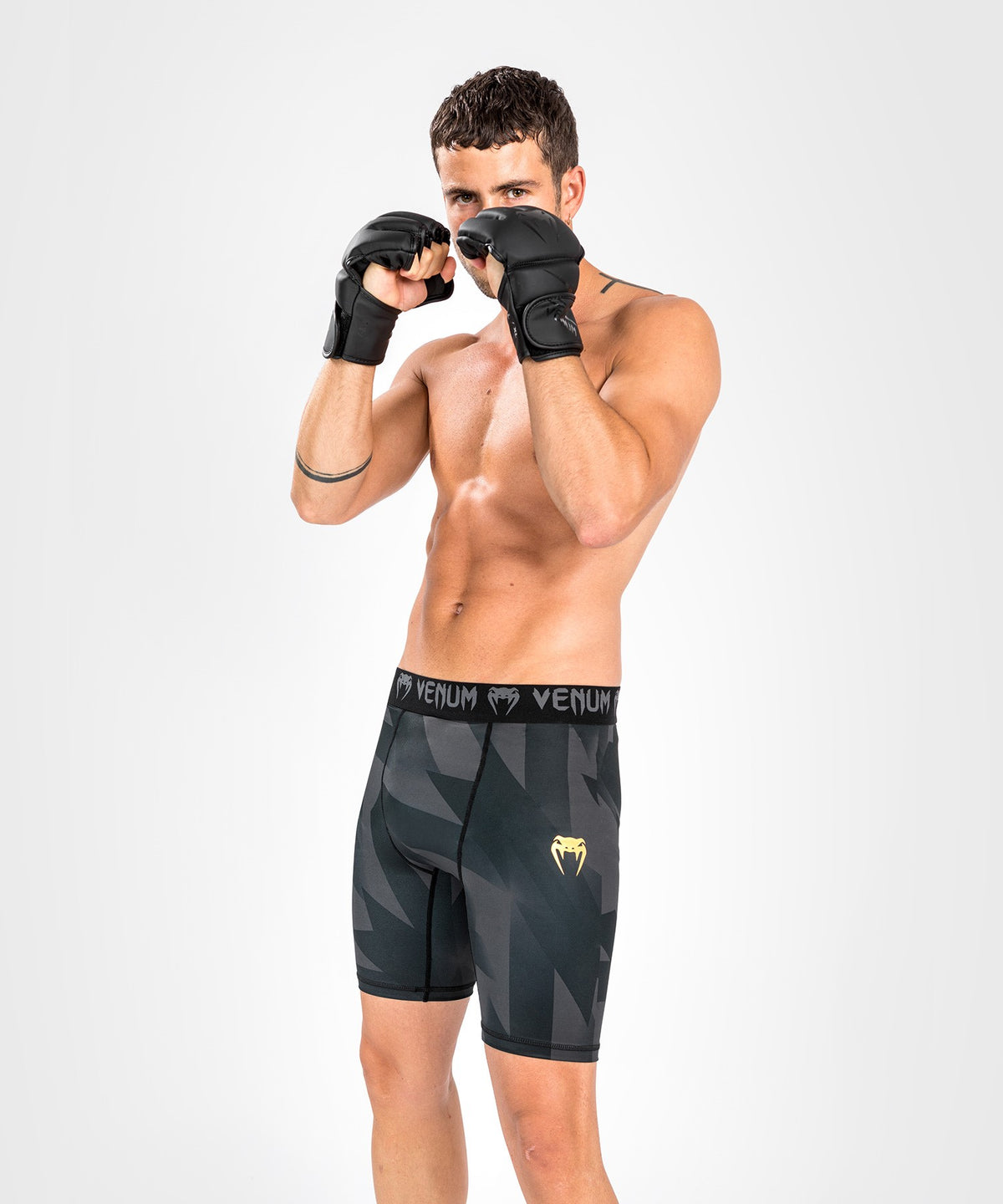 Pantaloncini Vale Tudo Venum Razor - Nero/Oro