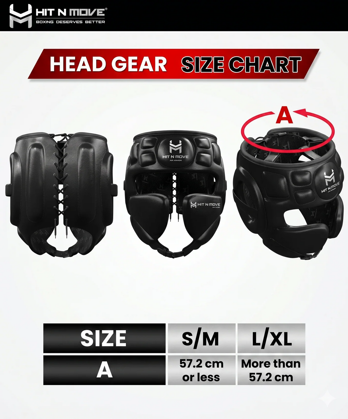 Hit N Move Air Armor Boxkopfschutz - Silber