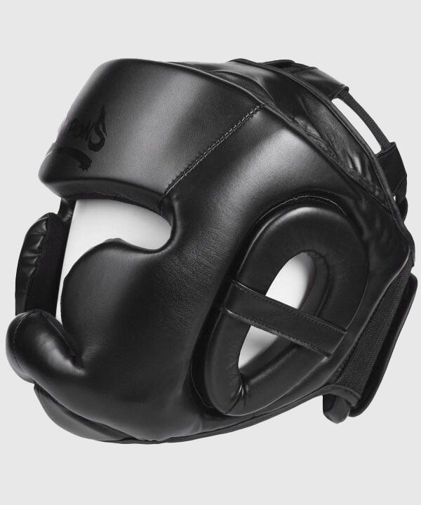 8 Weapons Unlimited Boxhelm - Schwarz/Schwarz