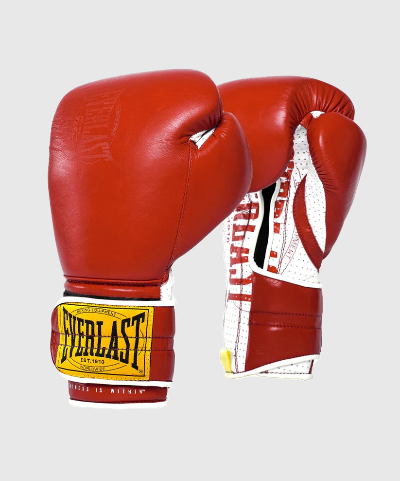 Everlast Classic 1910 H&L Guantoni da Boxe - Rosso