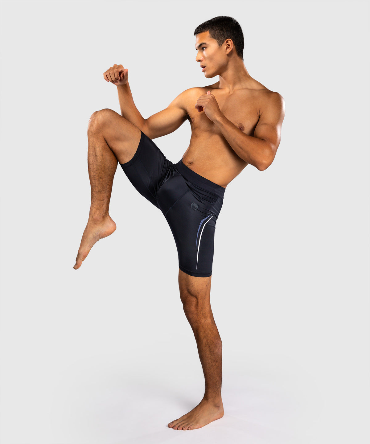 Venum G-Core Pantaloncini a Compressione - Blu Navy/Bianco