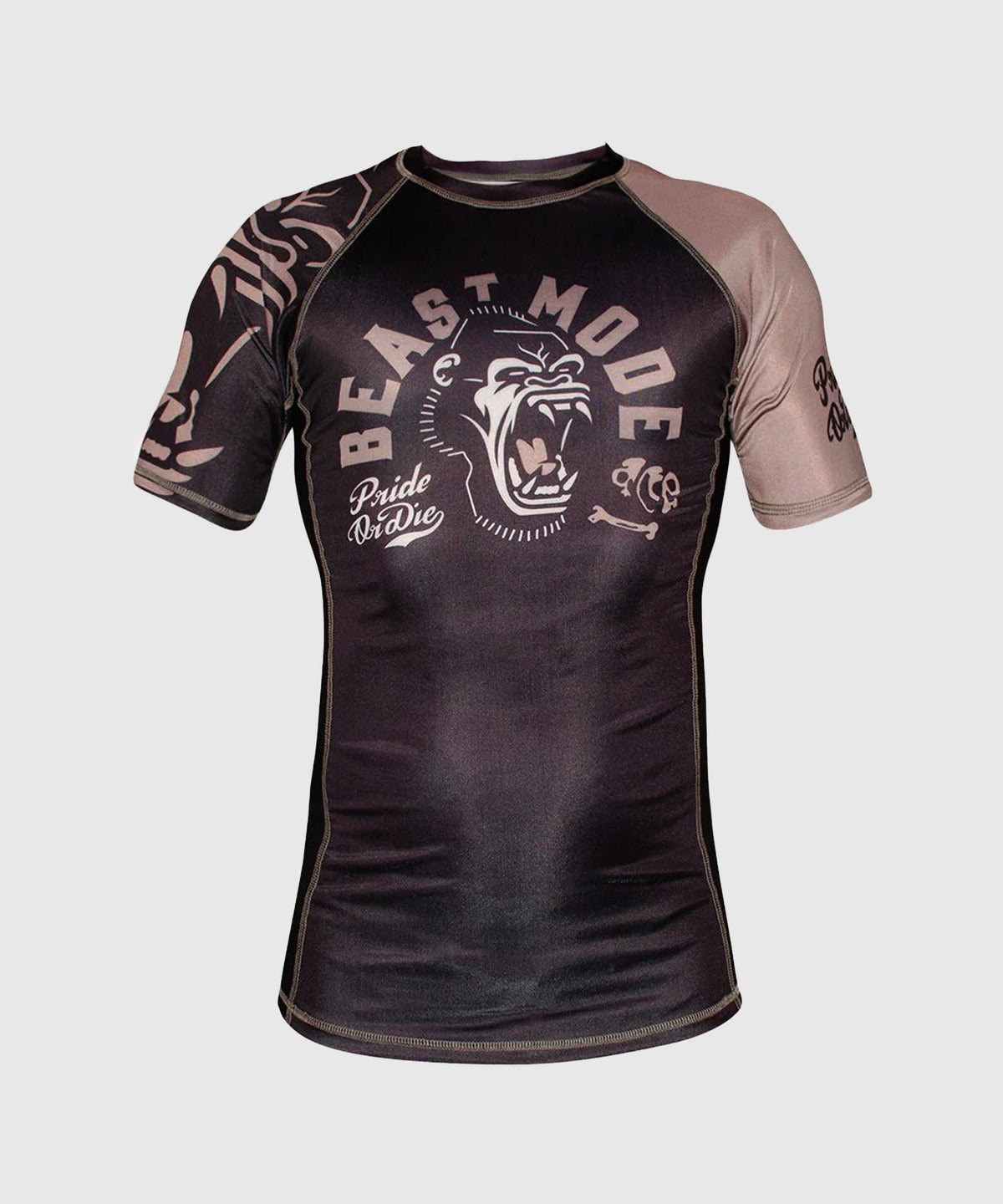 Pride Or Die Beast Mode V2 Rashguard - Black
