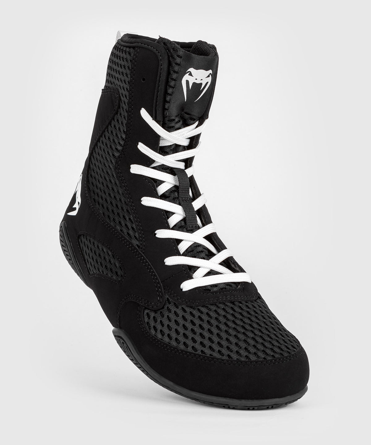 Venum Contender Scarpe da boxe - nere/bianche