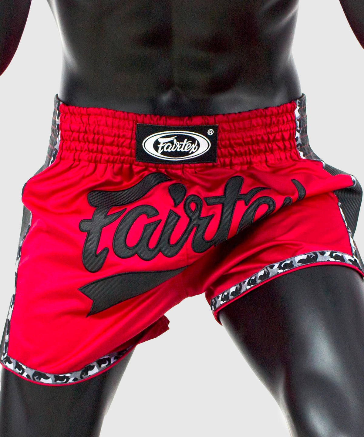 Short de boxe thaï Fairtex - Rouge