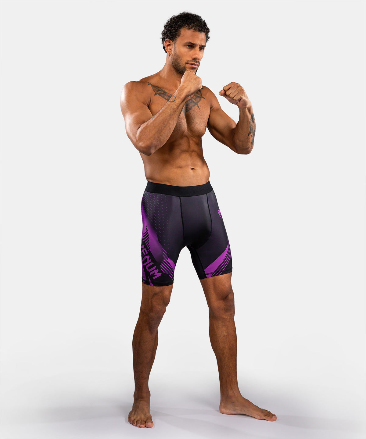 Venum No-Gi 6.0 Vale Tudo Shorts - Black/Purple