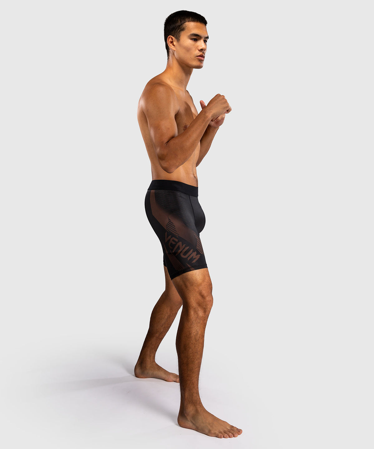 Venum No-Gi 6.0 Kompressionsshort - Schwarz/Braun