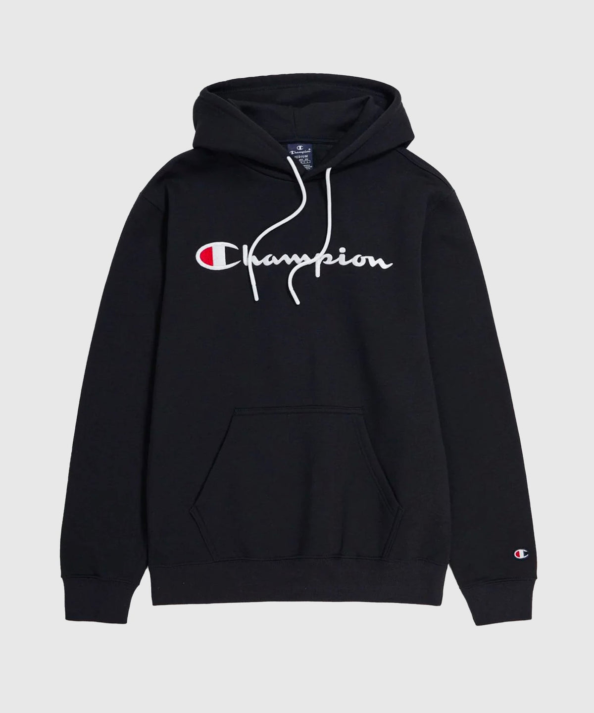 Sweatshirt À Capuche Champion Legacy Logo Brodé – Noir