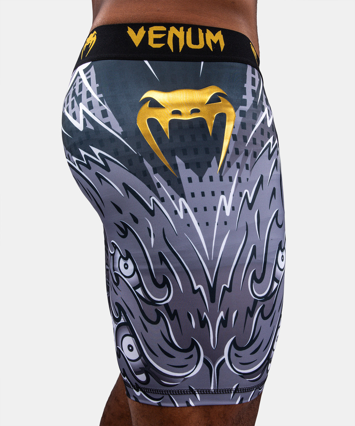 Short de Compression Venum Wolf Atak – Noir/Gris