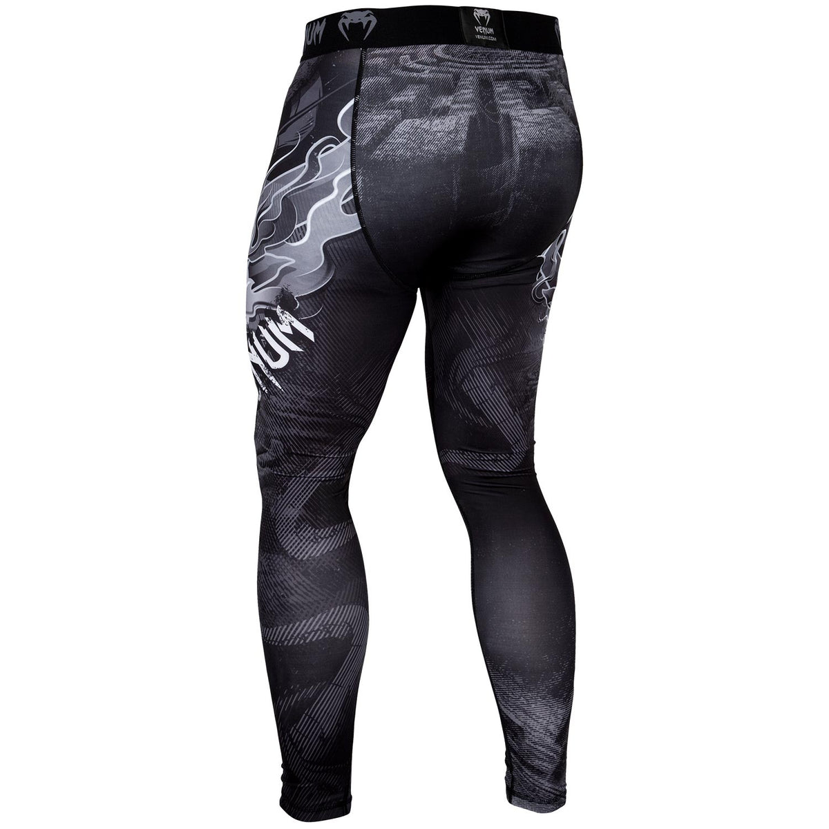 Venum Minotaurus Kompressionshose - Schwarz/Weiß