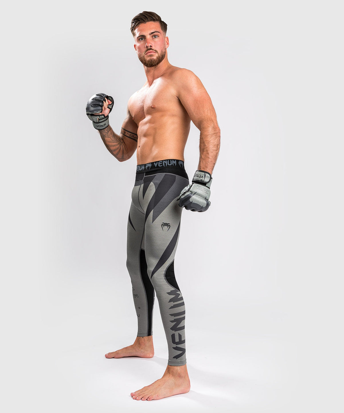 Venum Stone Compression Pants - Mineral Green