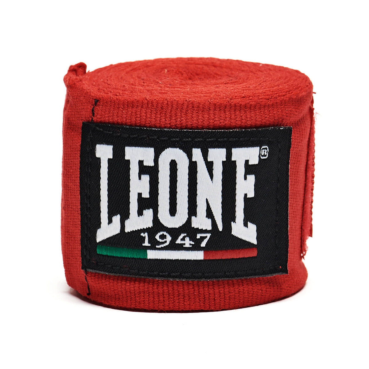 Leone Texture Vendas de Boxeo 4,5m - Rojo