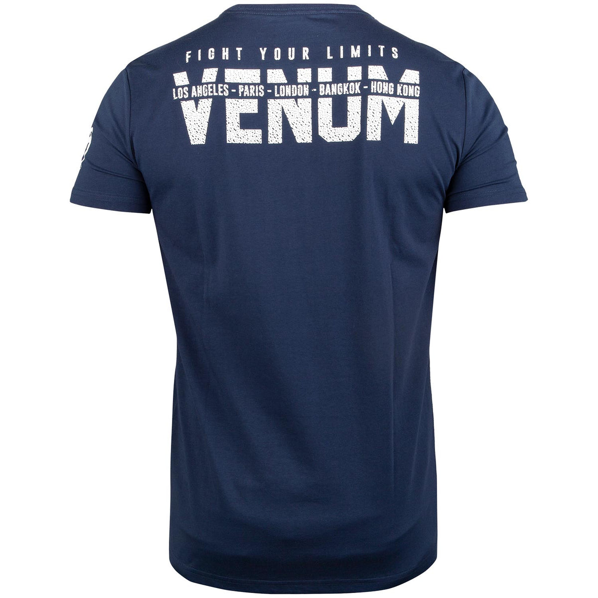 T-shirt Venum Signature Maniche corte - Blu Marino/Bianco