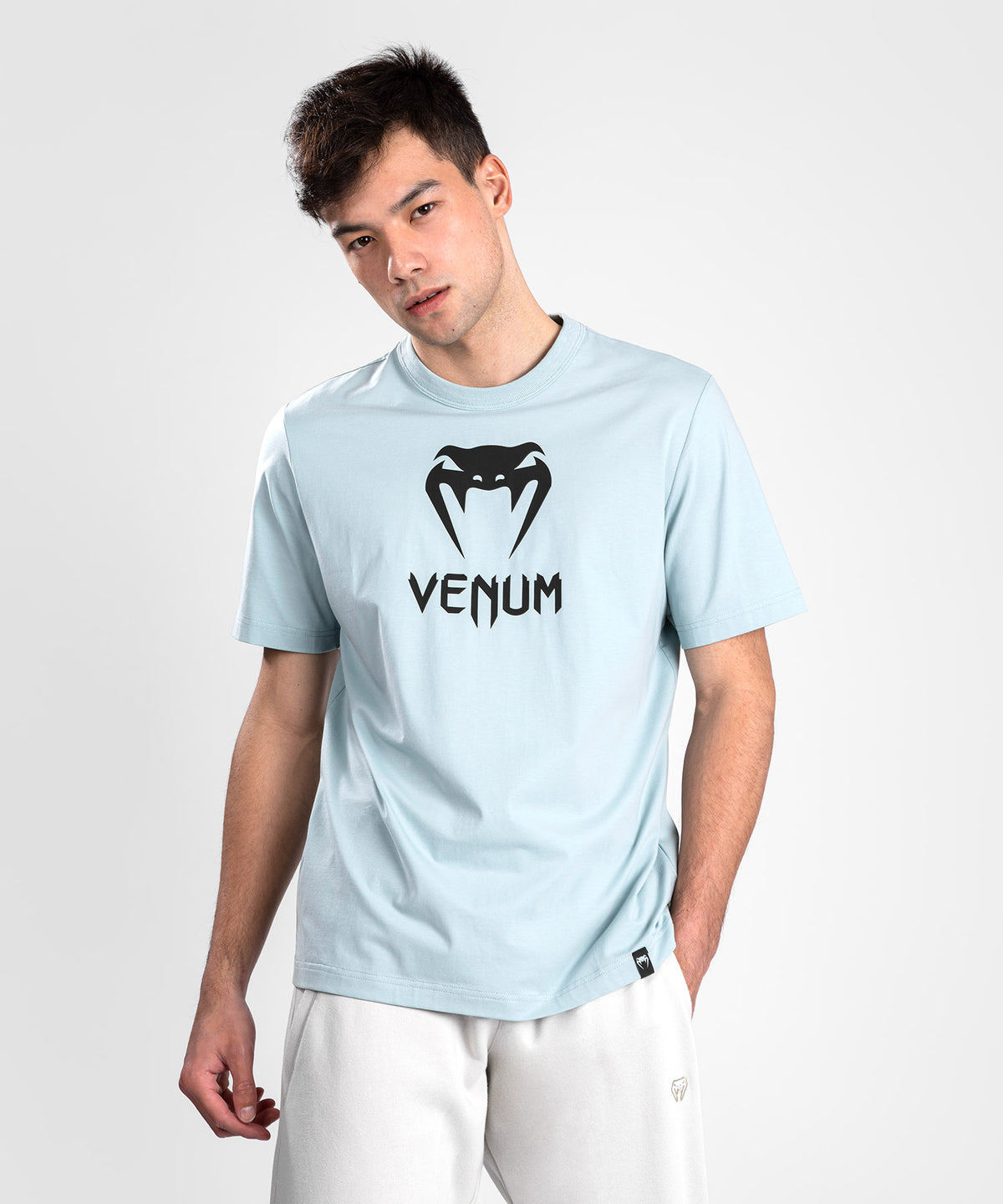 Venum Classic T-Shirt - Blau Hell/Schwarz