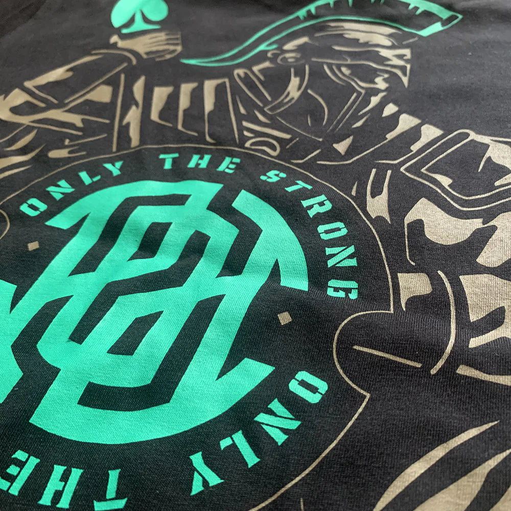 Pride Or Die Only The Strong Camiseta de Entrenamiento - Negro