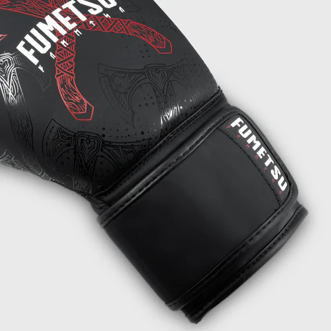 Fumetsu Berserker Boxing Gloves - Black/Red