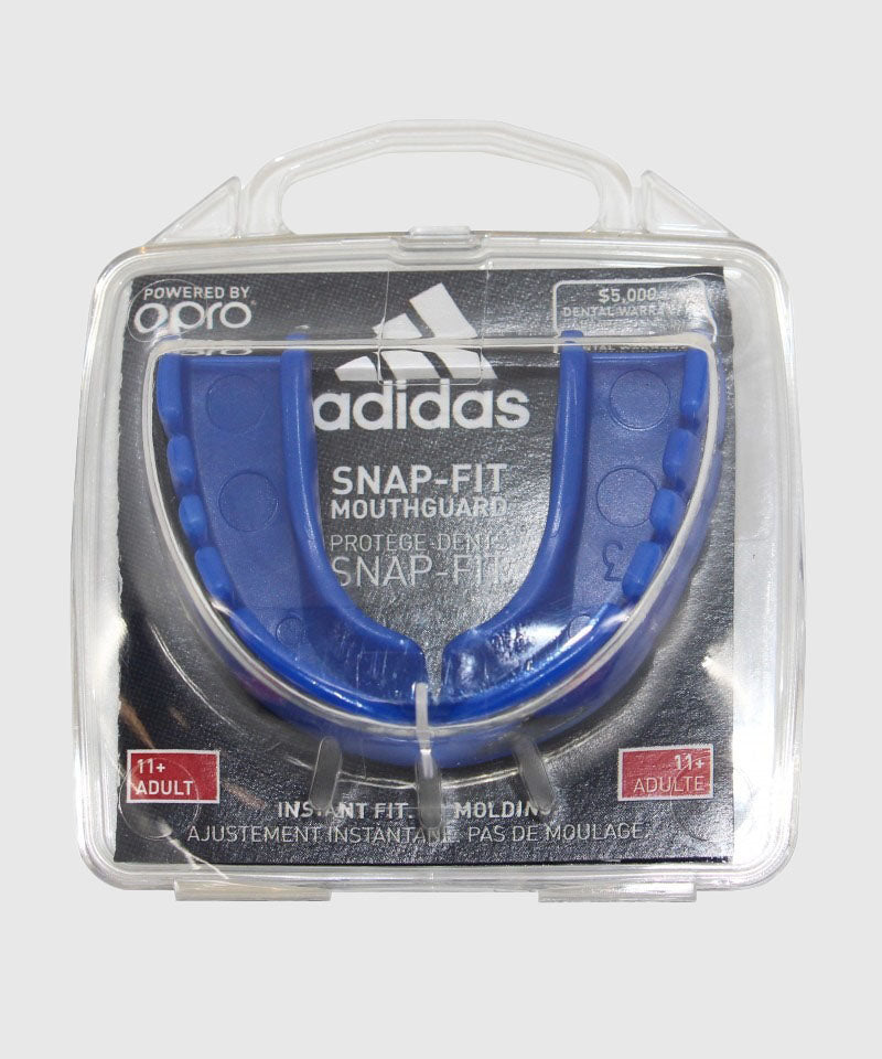 Adidas OPRO Snap-Fit Gen4 Mouthguard Senior - Blue