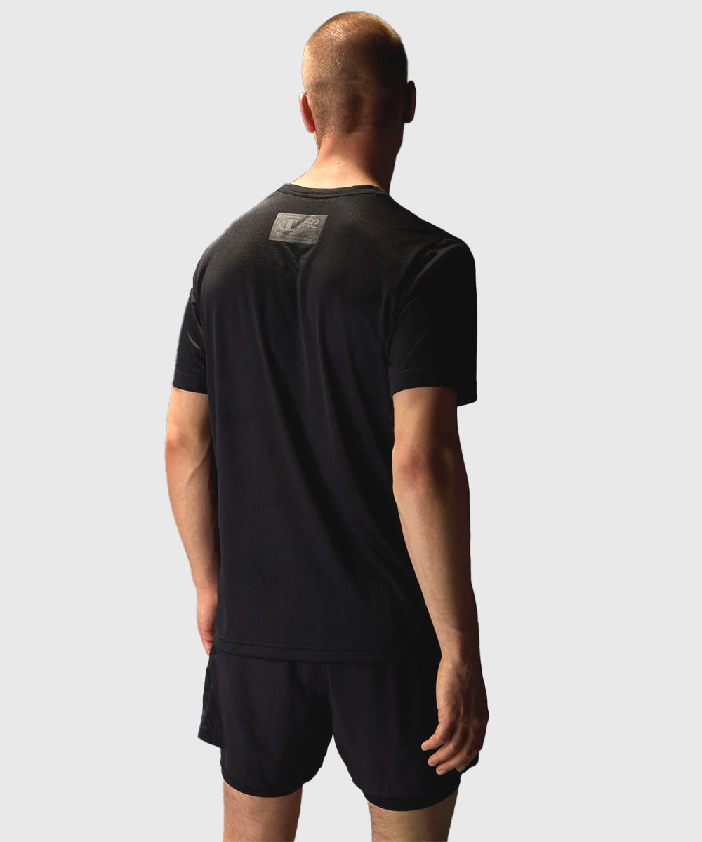 Champion Mesh T-Shirt – Schwarz