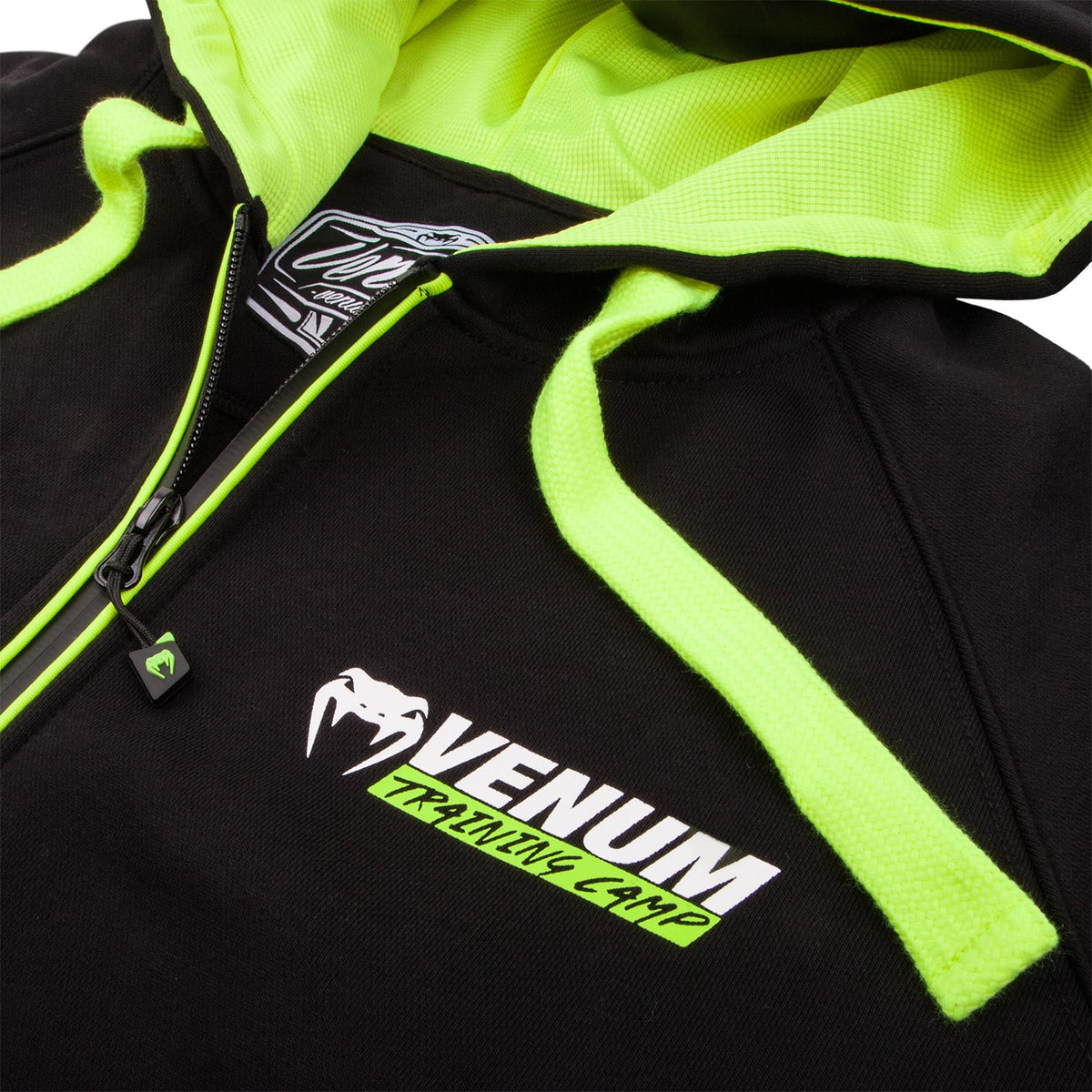 Sweatshirt Venum Training Camp - Noir/Jaune Fluo