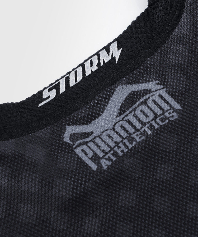 Phantom Athletics Storm Nitro Long Sleeve Rashguard - Black
