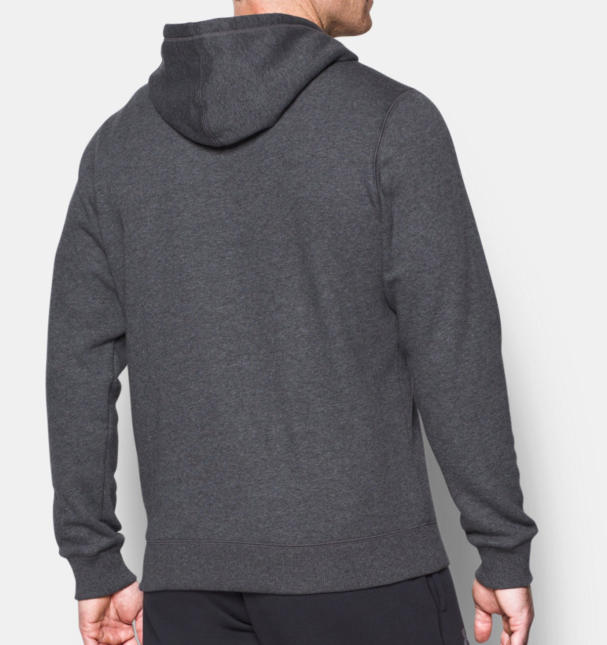 Sweat à capuche Under Armour Rival Fitted - Gris
