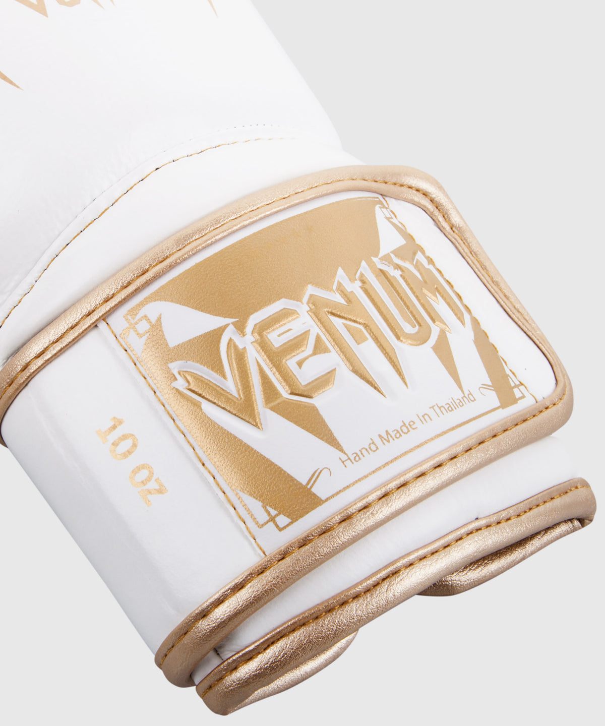 Guantes de Boxeo Venum Giant 3.0 - Cuero Nappa - Blanco/Oro