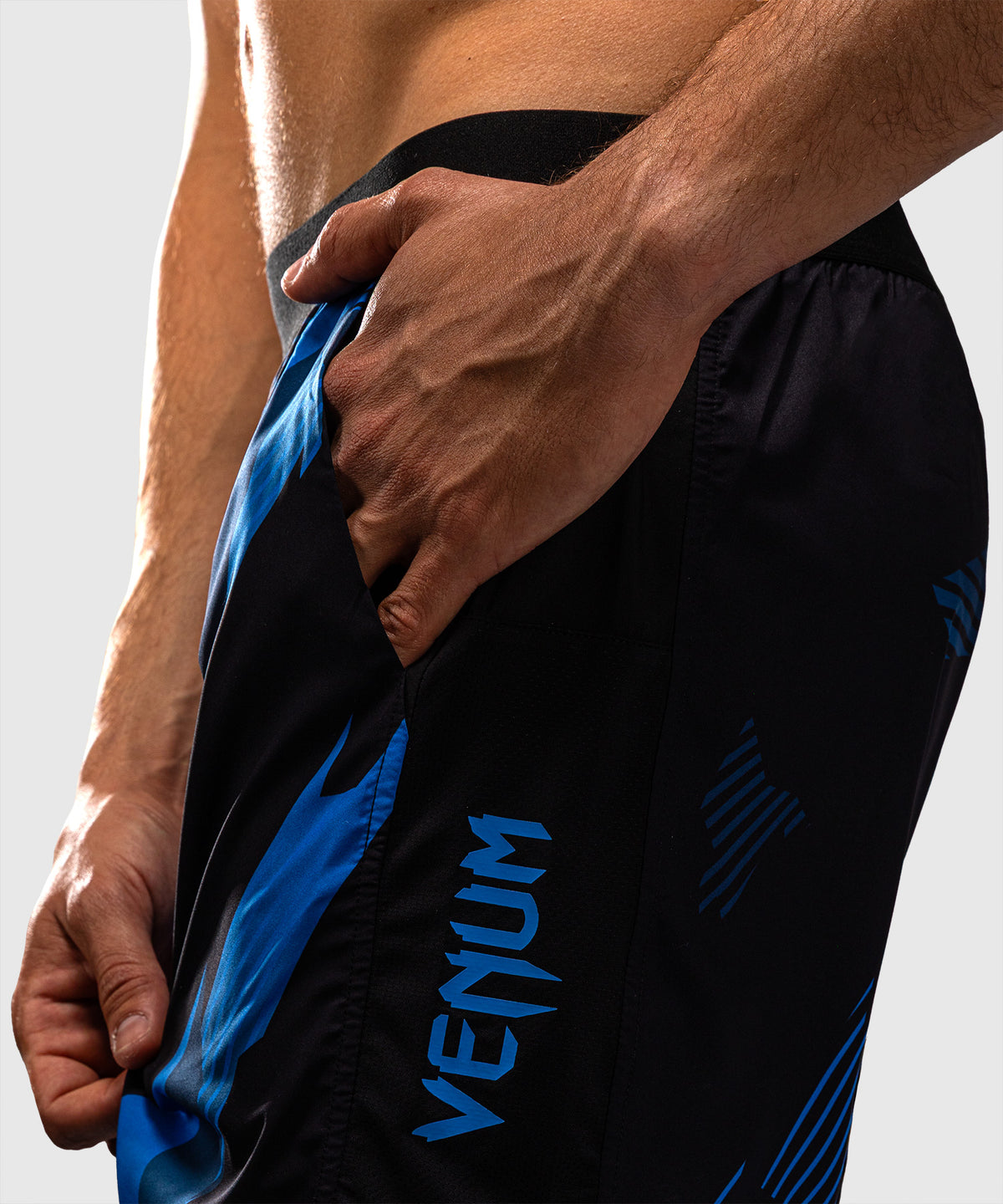 Venum No-Gi 6.0 Training Shorts - Black/Blue