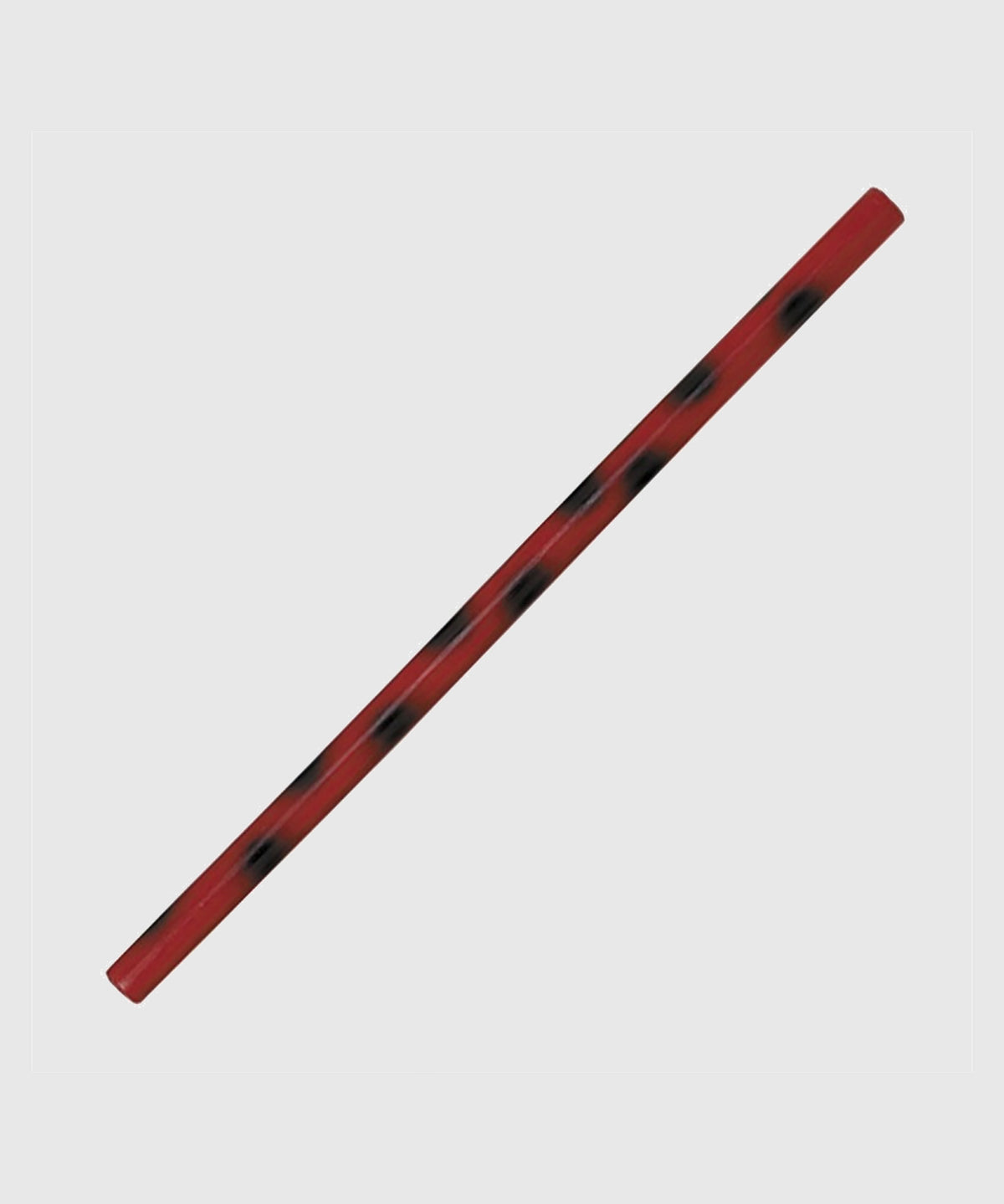FujiMae Rattan Kampfkunststab - Rot/Schwarz
