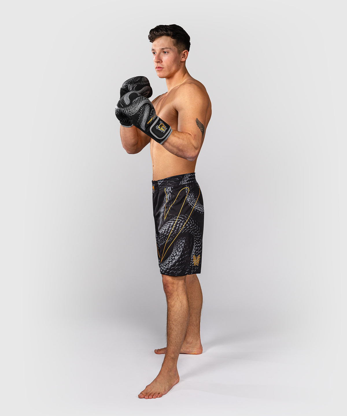 Short de Combat Venum Matupa - Noir/Gris/Or